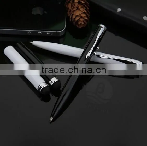 2 in 1 LED Light Laser Touch Metal Pen