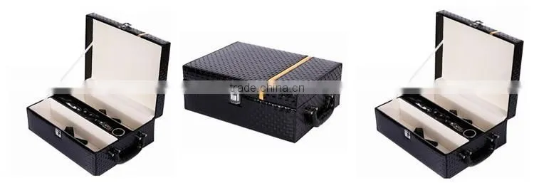 Packaging products unique design leather wine gift box