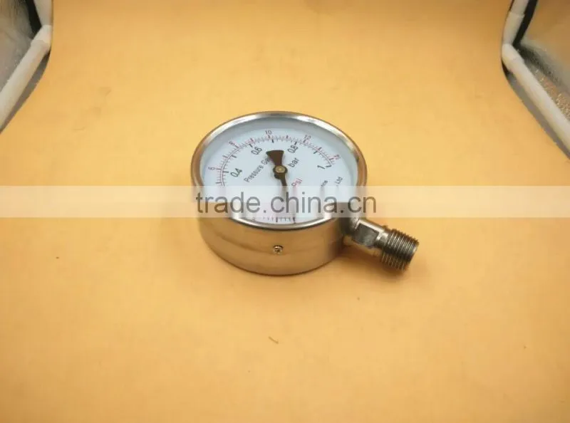 stainless steel bar pressure gauge
