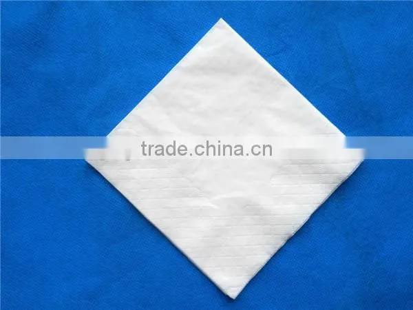 100% Virgin Wood Pulp Bag White Paper Napkin
