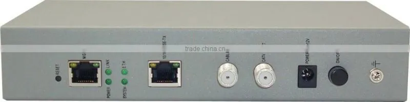 Ethernet over Coax (EoC) Master Equipment Remote Network Management CD6101