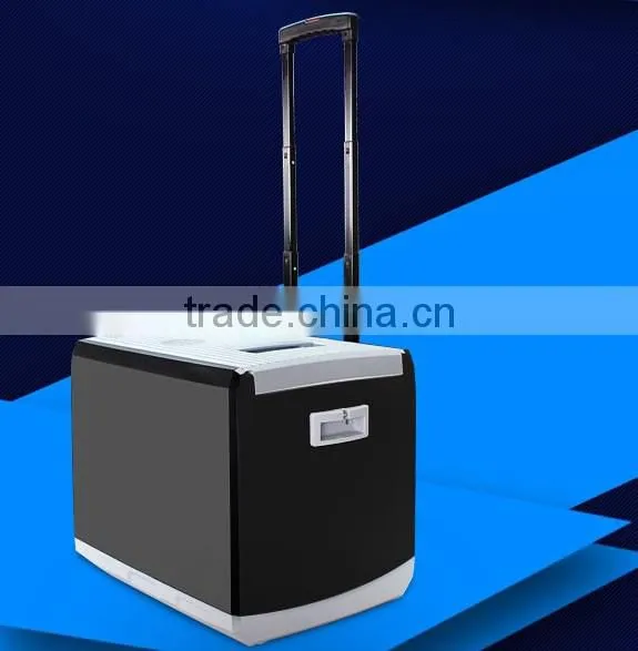 with wheels Thermoelectric cooler warmer hot cold mini fridge