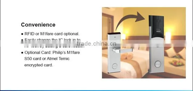 2015 Economic Durable Chain Hotel electronic lock system