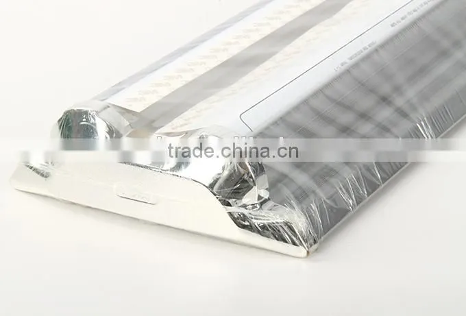 wide base double side roll up stand