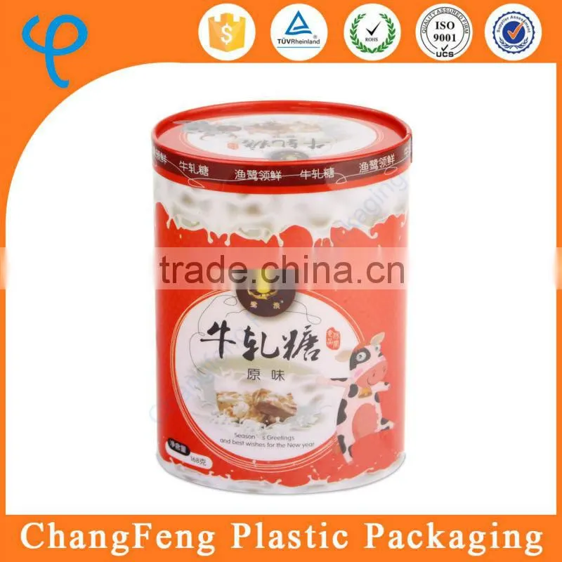 Customized Plastic Candy Tin Cans