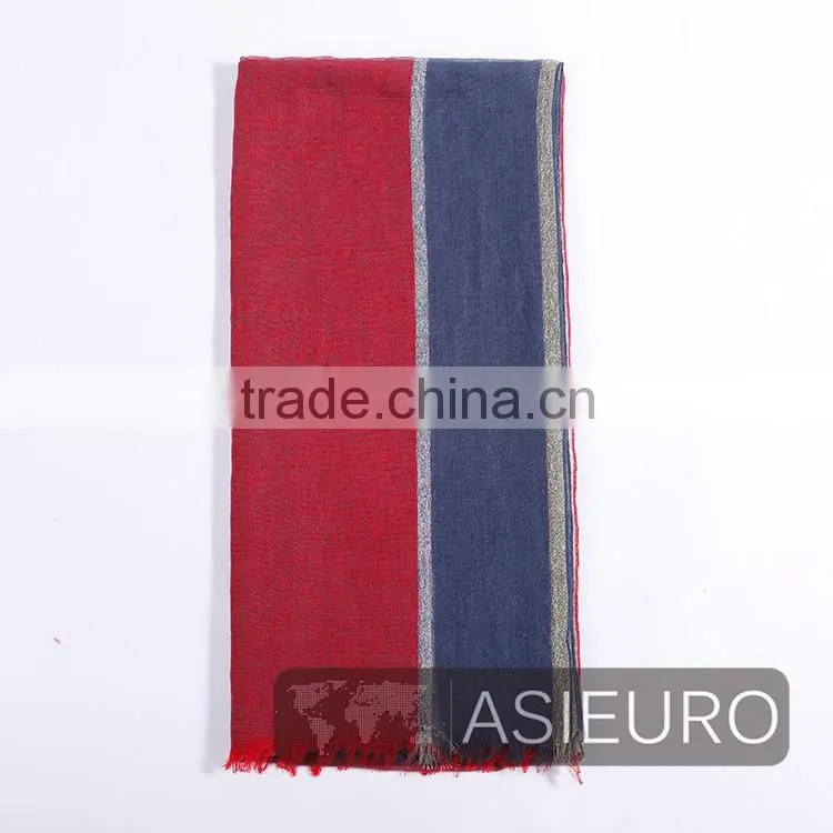 Fashion lurex Yarn Dyed Scarf, Fancy Scarf, BSCI and SEDEX Approved
