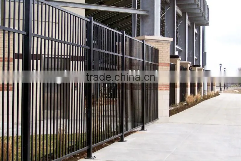 2013 Top-selling garden hand-polished cast iron fence