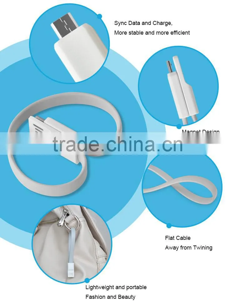 Veister high quality magnet cables for android mobile phone and for ios mobile phoone