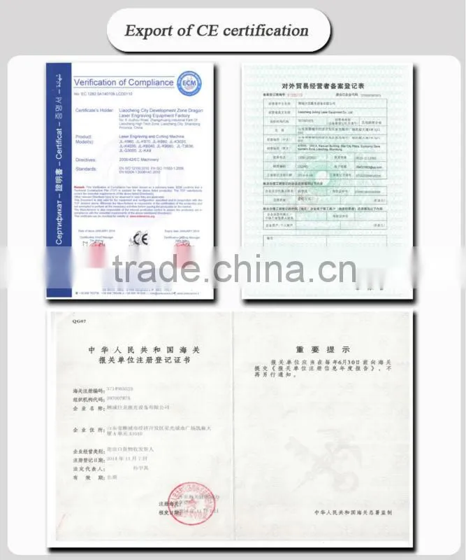 made in China OEM Liaocheng laser machine Julong laser