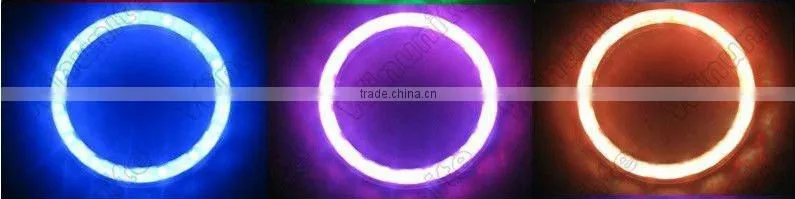 Full Circle RGB auto led ange eye rings 5050smd 80mm 90mm 100mm 110mm 120mm