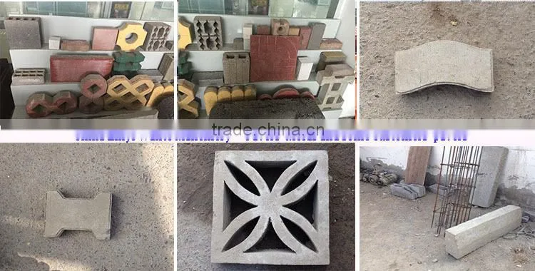 2015 trade assurance QT12-15 Top selling highly quality fully automatic Concrete block making product line