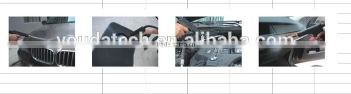 Trolley design micro-water system steam car wash machine