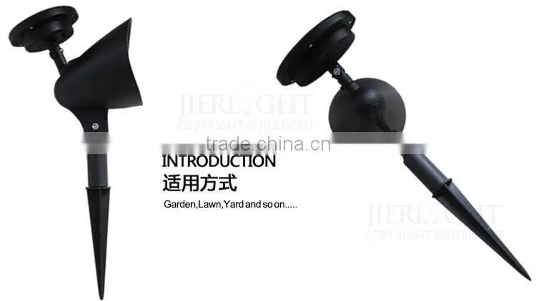 solar garden light 0.6w with 3years warrenty led solar garden light