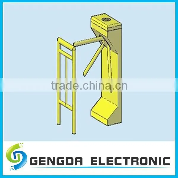 high reaction speed access control barrier gate waist height vertical tripod turnstile mechanism