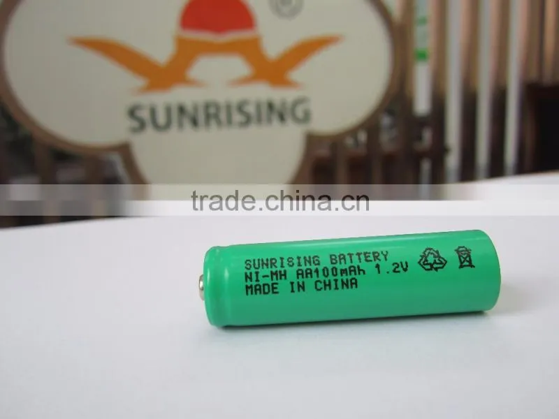 AA 100mAh 1.2 V Quanlity Rechargeable Battery NI-MH 1.2V Rechargeable 2A Battery Baterias Bateria