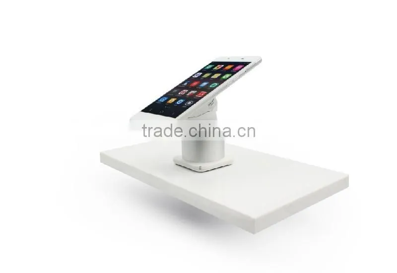 Showhi security cellphone display stand with alarm and charging function
