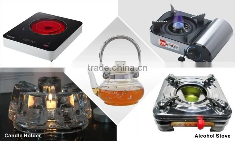 Heat-resistant brosilicate /glass water pot / glass kettle glass tea maker/ glass teapot / with s/s filter /s/s infuser 800A