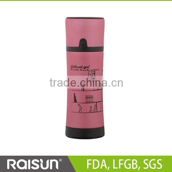 high vacuum double wall stainless steel vacuum office cup 350ML 500ML