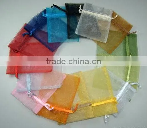 satin bags with ribbon drawstring