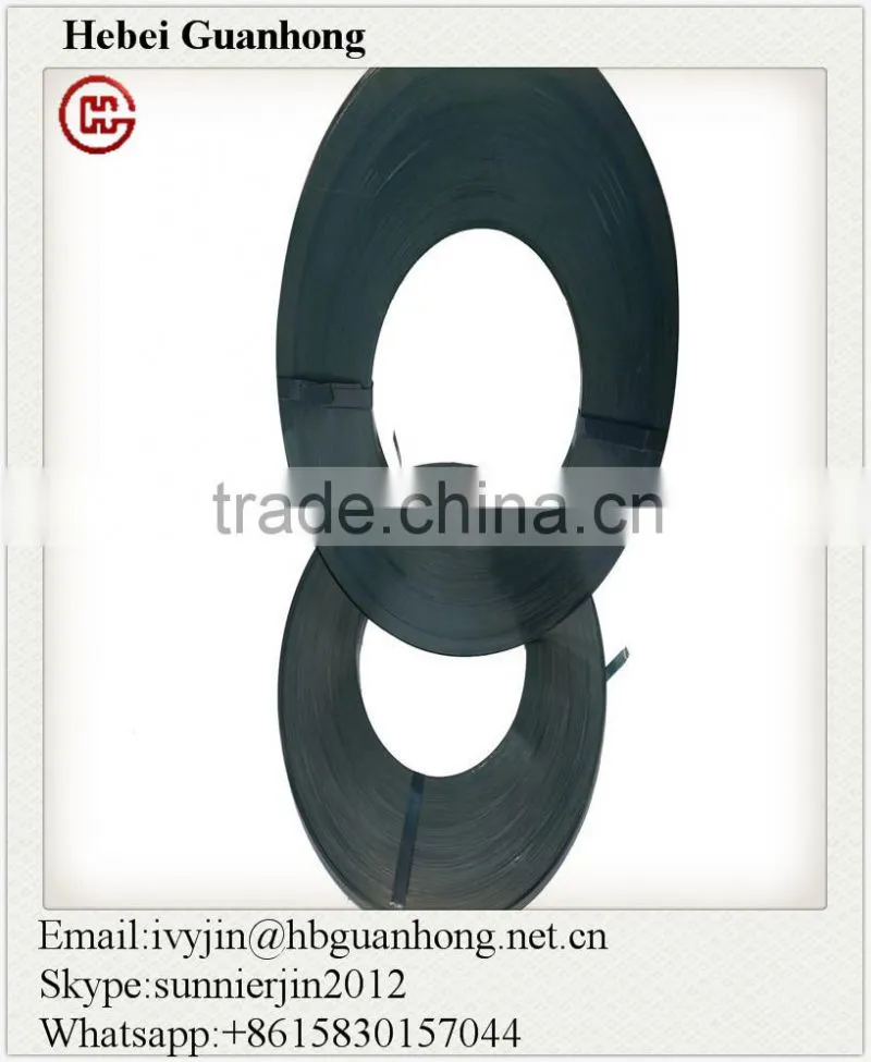 Q235 High Tensile Black Packing Strip