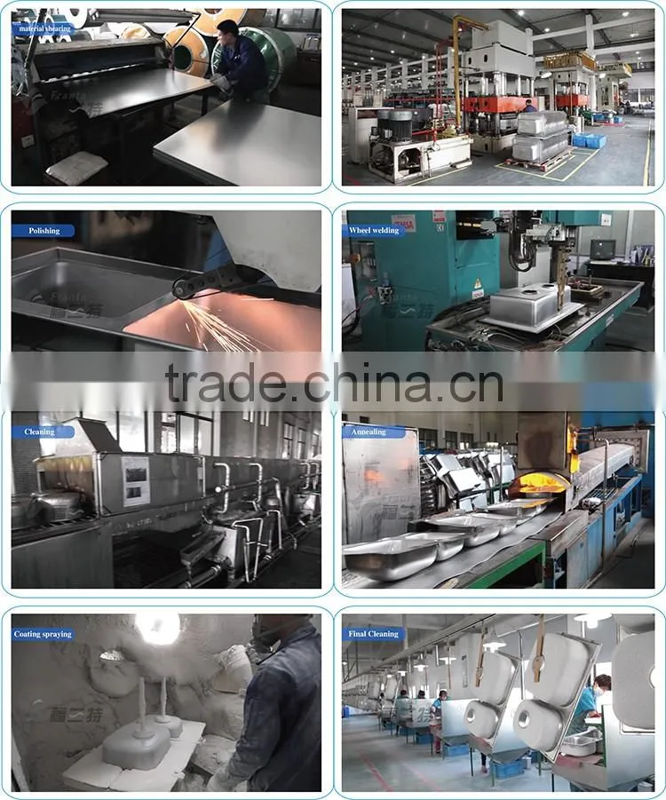 Process small size table top sink units
