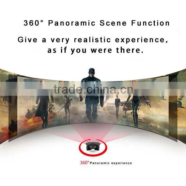2016 Christmas gifts 3D VR Glasses with remote controller for 3D movies