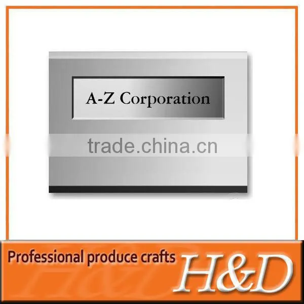 attractive flat nameplates for office managers