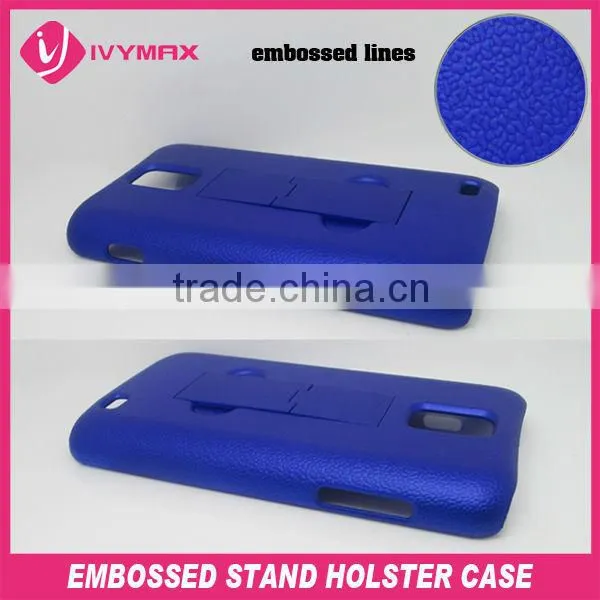 embossed holster case with kickstand for samsung galaxy s2 skyrocket
