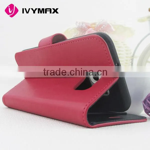 Fashion wallet case for samsung galaxy s6