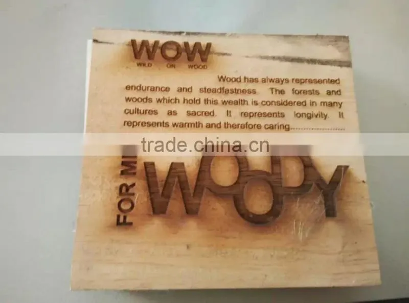 60/80W CO2 laser cutting machine for metal and non-metal