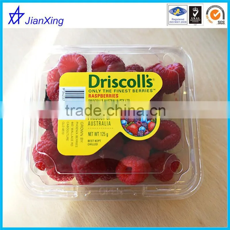 transparent plastic food packaging boxes clear plastic Fruits boxes