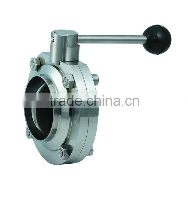 good quality high-performance sanitary wafer butterfly valve