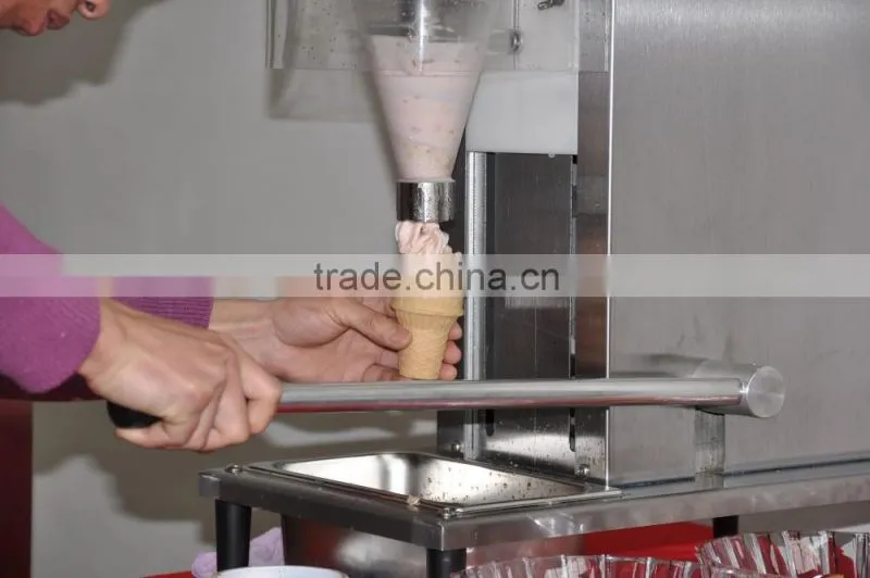 178T Stainless table top ice cream and smoothies mixer with metal cup made in China
