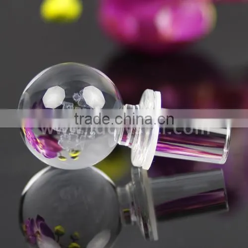 wholesale small Clear Crystal star shaped Wine Bottle Stopper for promotion gifts