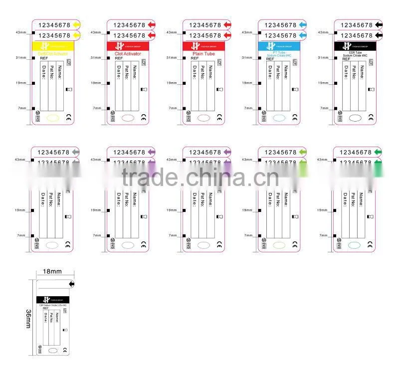 blood vacuum tube plain