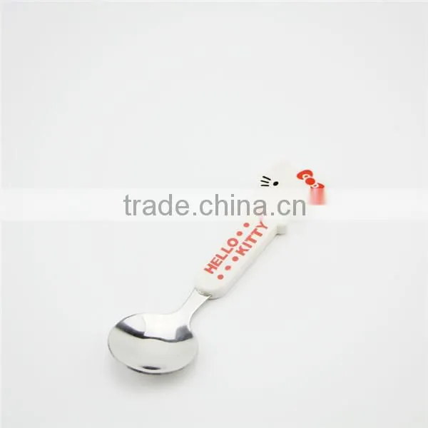 Different kinds of spoon and fork set