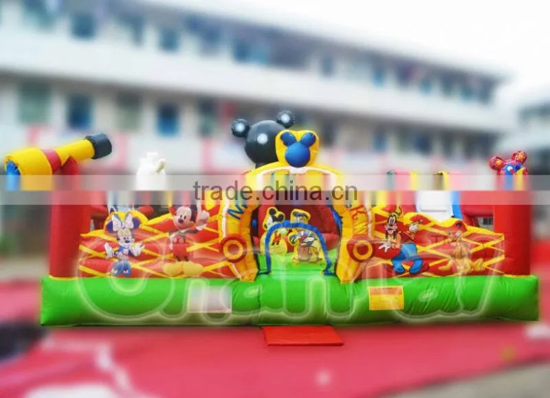 Cheap inflatable kids obstacle course for sale