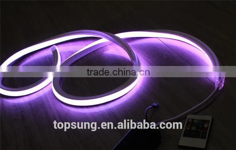 50m roll 120V top-view square rgb neon waterproof for signs
