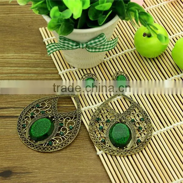 bohemia vintage big size sample order alloy earring