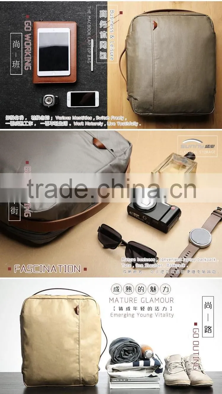 Wholesale Casual Canvas Fashion School Bags Backpack Softback Laptop Backpack