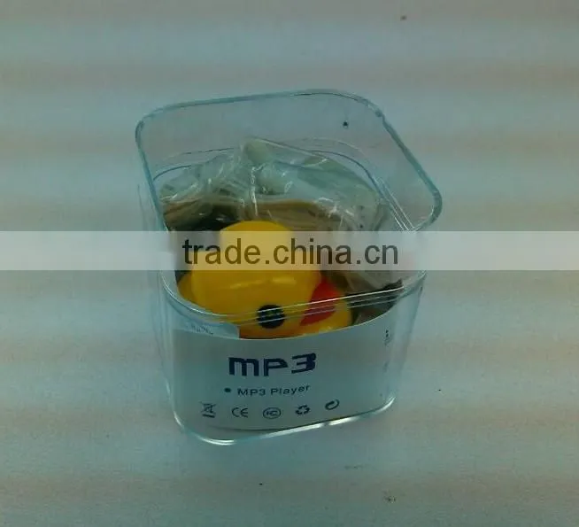 wholesale lovely promotional gift mp3 duck shaped