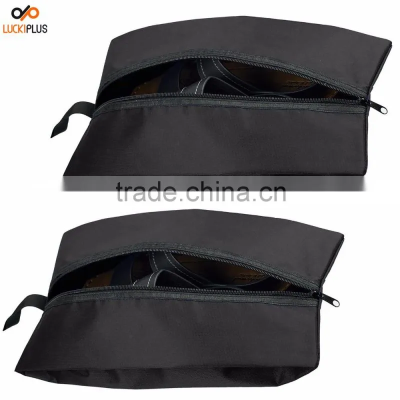 Luckiplus Portable Waterproof Nylon Travel Shoe Bags Travel Essential