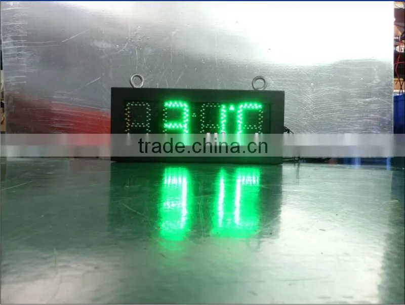 LED time and temperature signs, P20 red outdoor waterproof high quality alibaba express led time temperature sign