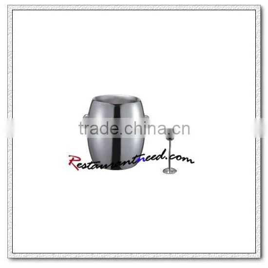 T115 French Style Double Ply Stainless Steel Champagne Bucket