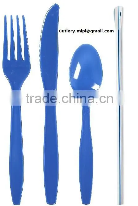 PS disposable plastic Spoon / Fork / Knife / Drinking straw