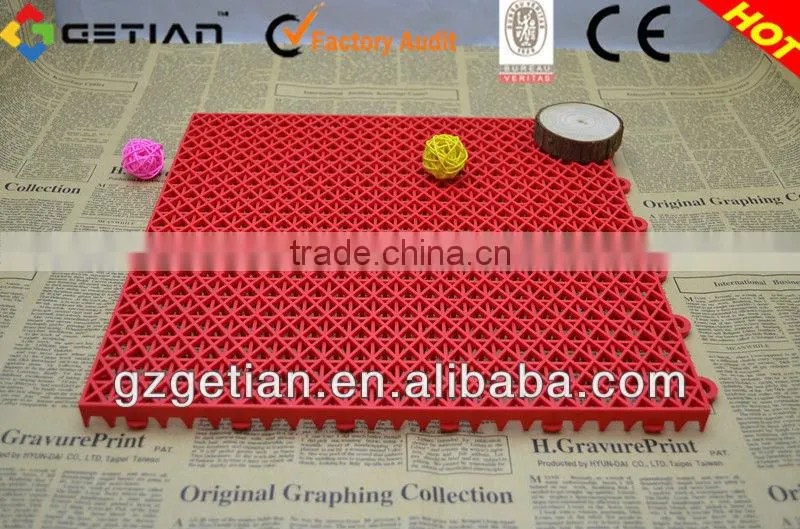 Nondeformable multi sports flooring, gym sports floor and handball court sports flooring.