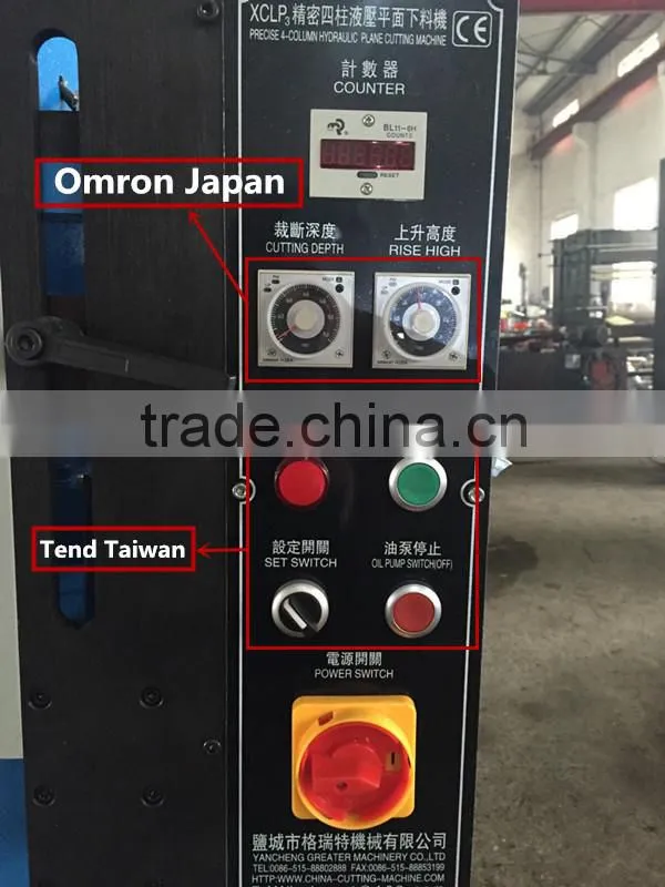 30T Auto-balance Precise 4-column Hydraulic Plane Cutting Machine/Die Cutting Machine/Punching Machine/ shoe cutting machine