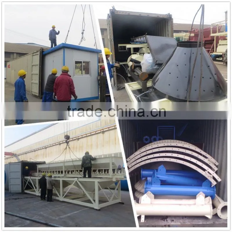 Screw conveyor for silo cement