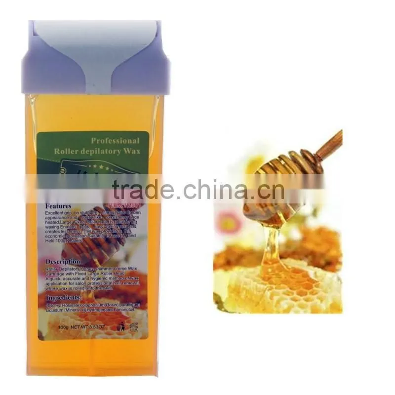 100ml Hair Removal Wax Series Refillable Roll On Depilatory Hot Wax Hair Removal Cream