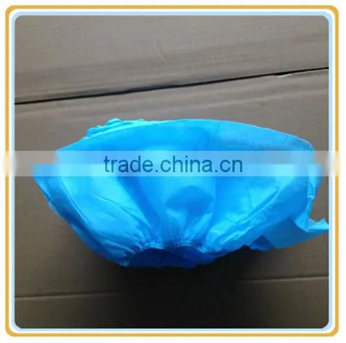 Disposable Protective Blue Non Woven Shoe Cover